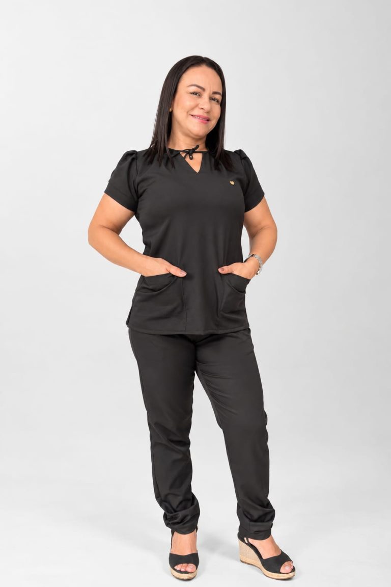 Privativo Crepe Camila Preto
